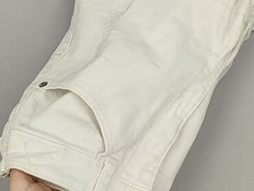 woskowane jeansy z wysokim stanem: Clockhouse, Szorty damskie, rozmiar XS — 6