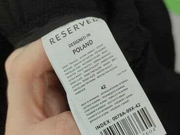 rajstopy vinted: Material trousers for women, L — 5