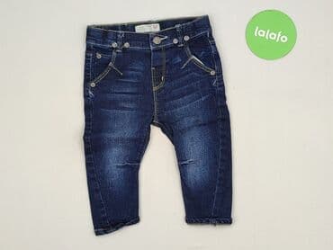 spodnie woskowane brązowe reserved: Denim pants, Zara, 9-12 months, condition - Perfect — 3