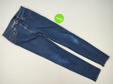 czarne skinny jeans: Skiny, Jeansy damskie, rozmiar M — 2