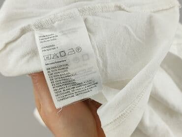biały t shirt pod marynarkę: H&M Divided, T-shirt damski, rozmiar L — 5