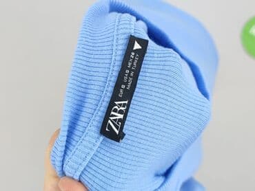 srebrny top h m: Zara, Top damski, S — 5