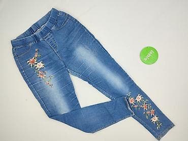 slip on na platformie: Jeansy damskie, rozmiar S — 2
