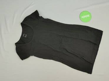 czarne t shirty w serek damskie: Esmara, T-shirt damski, rozmiar M — 2