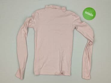 zara koszulka z prązkowanej dzianiny: Zara, Golf damski, XS — 3