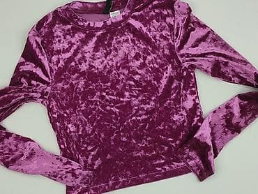 bluza welurowa hm: H&M Divided, Bluzka damska, rozmiar XS — 1