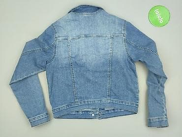 blue flame kurtka: Dziecięca kurtka jeansowa, 12 lat, 146-152 cm, H&M, stan - Bardzo dobry — 3