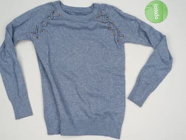 sweter z koronką na dole: Sweter damski, rozmiar S — 3