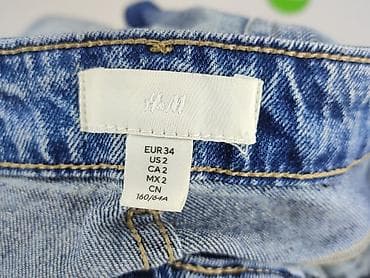 relaxed jeans: H&M, Jeansy damskie, rozmiar XS — 4