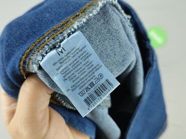 jeansy mom fit z wysokim stanem czarne: Jeansy damskie, rozmiar M — 5