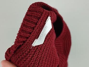 bordowy: Sweter damski, rozmiar XL — 5