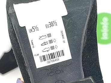 czarne converse na platformie: New Look, Półbuty damskie, rozmiar 38.5 — 4