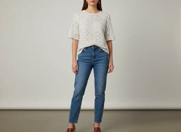 przeźroczysta bluzka: Bluzka damska, rozmiar S — 1