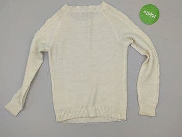 bialy sweter reserved: Terranova, Sweter damski, rozmiar L — 3