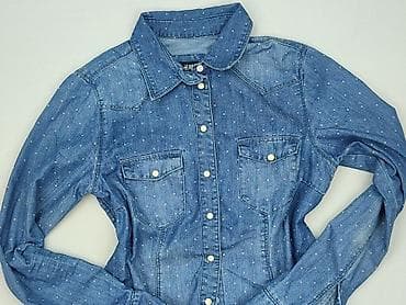 kurtka denim: H&M, Koszula damska, rozmiar S — 1