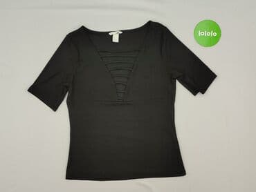 bluzka z dekoltem w serek h m: H&M, Bluzka damska, rozmiar M — 2