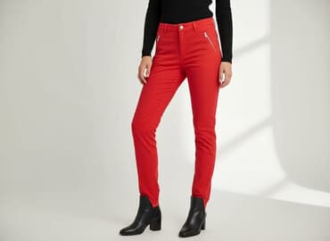 dawniej spodnie do konnej jazdy: Esprit, Spodnie materiałowe damskie, rozmiar S — 6