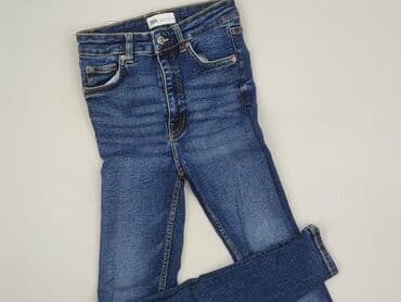 czarne spodnie damskie stradivarius: Zara, Jeansy damskie, rozmiar XS — 1