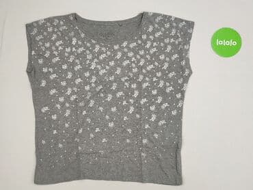 szara bluzka damska: Laura Torelli, Bluzka damska, rozmiar M — 2