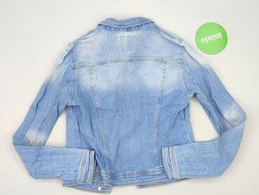 mohito marynarka niebieska: Bershka, Kurtka jeansowa damska, rozmiar XS — 3