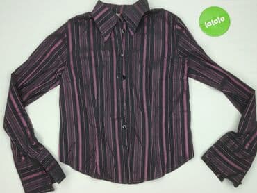 piżama w paski: Koszula damska, L — 2