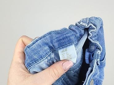 koszula crop: Spodnie jeansowe, H&M, 12-18 miesięcy, stan - Idealny — 4