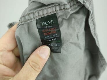 marynarka i koszulka: Shirt 7 years, condition - Perfect, pattern - Print, color - Grey — 5