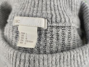 hm sweter szary: H&M, Sweter damski, rozmiar L — 4