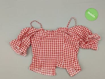 shein koszula w kratę: Shein, Top damski, rozmiar S — 4