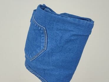 dżinsy z wysokim stanem duże rozmiary: Skiny, Jeansy damskie, M — 5