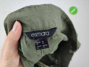woskowane legginsy z wysokim stanem zara: Esmara, Spodnie materiałowe damskie, rozmiar L — 4