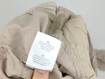 cargo crop: Spodnie materiałowe damskie, rozmiar M — 9