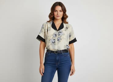 bluzka w kwiaty new yorker: Bluzka damska, rozmiar 2XL — 5