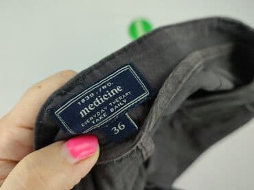 czerwone chinosy damskie: Medicine, Spodnie materiałowe damskie, rozmiar S — 5