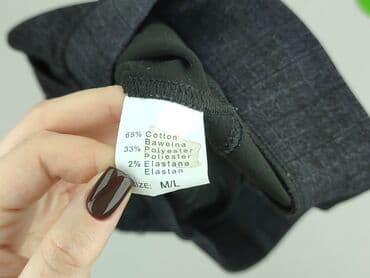 rajstopy w kratę: Legginsy Eleganckie damskie, rozmiar M — 4