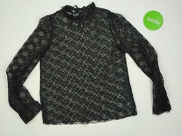 czarna bluza pull and bear: Pieces, Bluzka damska, rozmiar XS — 2