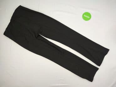 bershka spódnice czarne: Bershka, Spodnie materiałowe damskie, rozmiar XL — 3