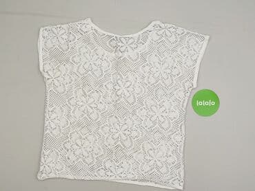 białe luźna bluzki: Bluzka damska, rozmiar One size — 3