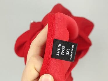 koszulka z dekoltem w serce: Shein Curve, Bluzka damska, rozmiar 3XL — 6