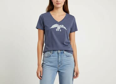 louis vuitton duck t shirty: T-shirt damski, rozmiar S — 6
