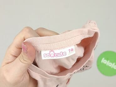 różowa koszulka niemiec: Blouse, So cute, 6-9 months, condition - Good — 5