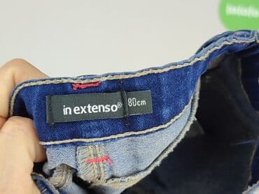 rajstopy ciekawe wzory: Denim pants, Inextenso, 12-18 months, condition - Very good — 4