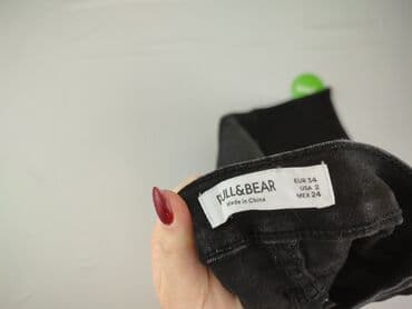 czarne jeansy pull bear: PULL&BEAR, Jeansy damskie, XS — 5