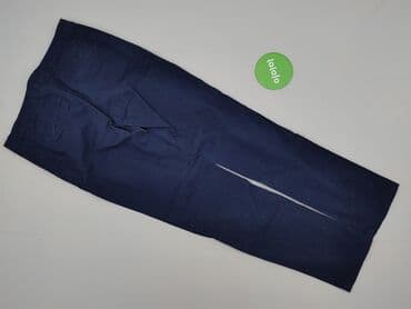 granatowe chinosy damskie: Bpc bonprix collection, Spodnie materiałowe damskie, rozmiar XS — 3