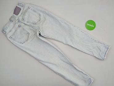 pull and bear jeans mom fit: PULL&BEAR, Jeansy damskie, rozmiar 2XS — 3