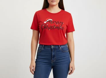 shein sukienki swiateczne: Shein, T-shirt damski, rozmiar 2XL — 8