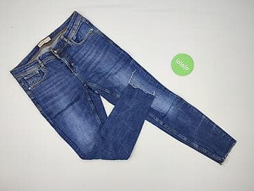 drip jeans slim fit: Zara, Jeansy damskie, rozmiar L — 2