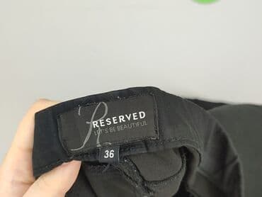 joggery damskie reserved: Reserved, Spodnie materiałowe damskie, rozmiar S — 4