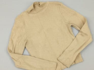 sweter z perełkami h m: H&M, Golf damski, rozmiar M — 1