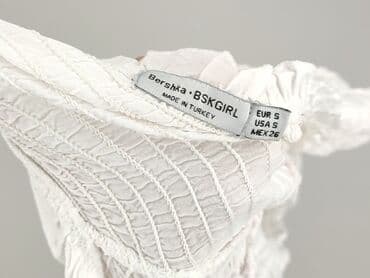 bluzki krotka: Bershka, Top damski, rozmiar S — 4